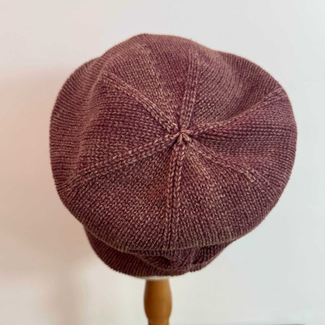 Vintage Washed Knit Earflap Slouchy Beanie Women N6H233