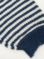 Load image into Gallery viewer, Off-Shoulder Striped Knit Pullover Women Loose Fit N6G299