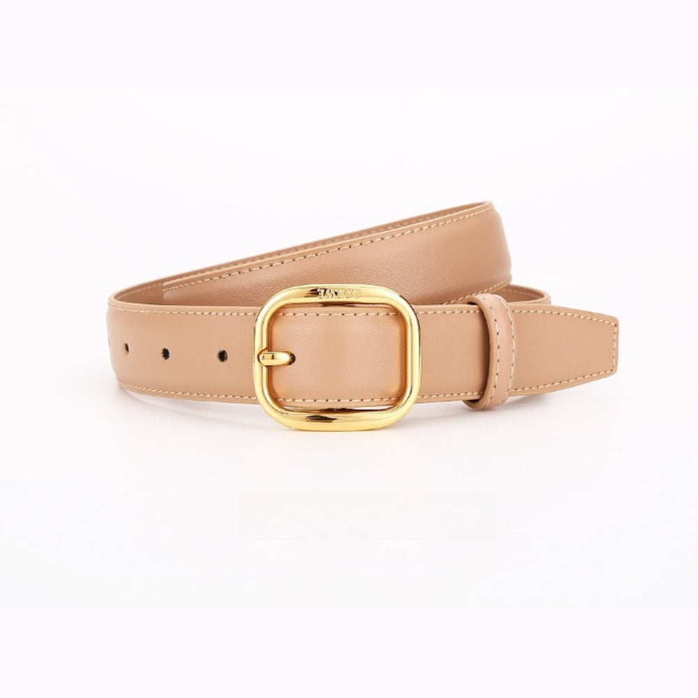 Double-Sided Genuine Leather Belt Women Commuter N6H331