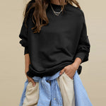 Load image into Gallery viewer, Contour Slit Round Sweatshirt Mid Weight Options N5A207
