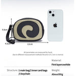 Load image into Gallery viewer, Women's Top-Grain Leather Swiss Roll Coin Purse N6J234