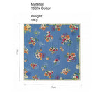 Load image into Gallery viewer, Pure Cotton Square Scarf Women Head Scarf 55cm N6H116