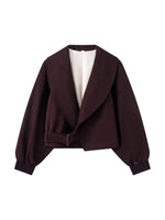Load image into Gallery viewer, Casual Notch Lapel Buckle Jacket Women Multi-Color N6G167