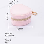 Load image into Gallery viewer, Heart-Shaped Hanging Keychain Jewelry Case N6E063