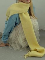 Load image into Gallery viewer, Luxury Blend Fringe Scarf  M5A139