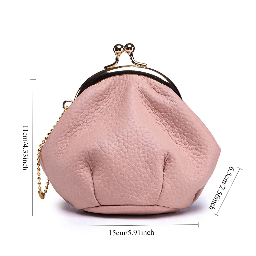 Women's Genuine Leather Mini Coin Purse N6J219