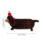 Load image into Gallery viewer, Girls Cute Cartoon Animal Knit Hair Clip N6K307