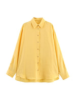 Load image into Gallery viewer, Striped Loose Collared Shirt Women N6C101