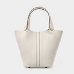 Load image into Gallery viewer, Genuine Leather Bucket Bag Handheld Shoulder Purse N6F148