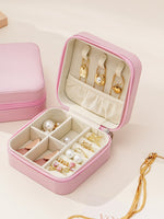 Load image into Gallery viewer, Portable Jewelry Organizer Box Travel Mini Case N6A234