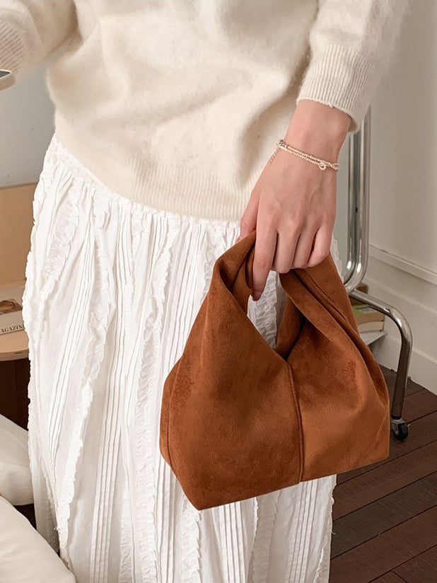 Hobo Shoulder Bag Women Minimalist Vintage N6C024