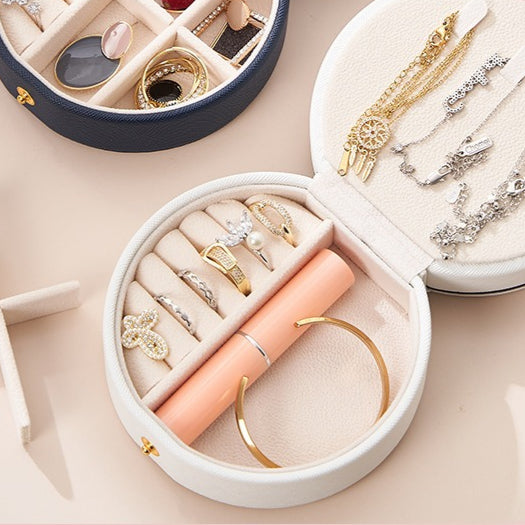 Portable Multi layer Jewelry Organizer Box Travel S5P832