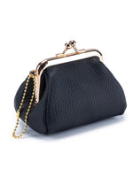 Load image into Gallery viewer, Genuine Leather Mini Frame Purse Coin Pouch Women N6B195