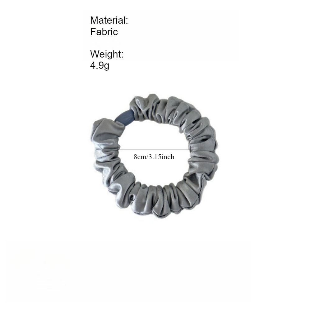Satin Scrunchie Low Saturation Elegant Hair Tie N6F127