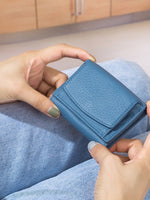 Load image into Gallery viewer, Genuine Leather Mini Wallet Women N6B205