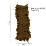 Load image into Gallery viewer, 100% Wool Post-Apocalyptic Knit Scarf Women S5P673