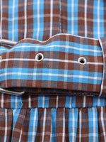 Load image into Gallery viewer, Layered Gingham Dress with Belt Women N6C115