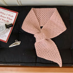 Load image into Gallery viewer, Cross Knit Neck Warmer Scarf Women Wool Blend N6H313