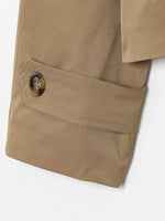 Load image into Gallery viewer, Solid Stand Collar Belted Jacket Women Long Sleeve N6G165