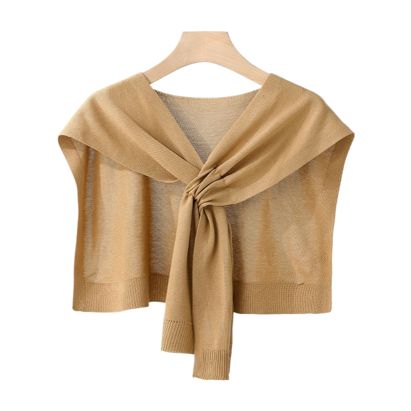 Knit Draping Shawl Lightweight M5A243