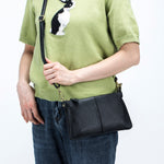 Load image into Gallery viewer, Genuine Leather Crossbody Bag Soft Handheld Purse N6F156