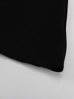 Load image into Gallery viewer, French Peter Pan Collar Black White Short Dress  N6C209