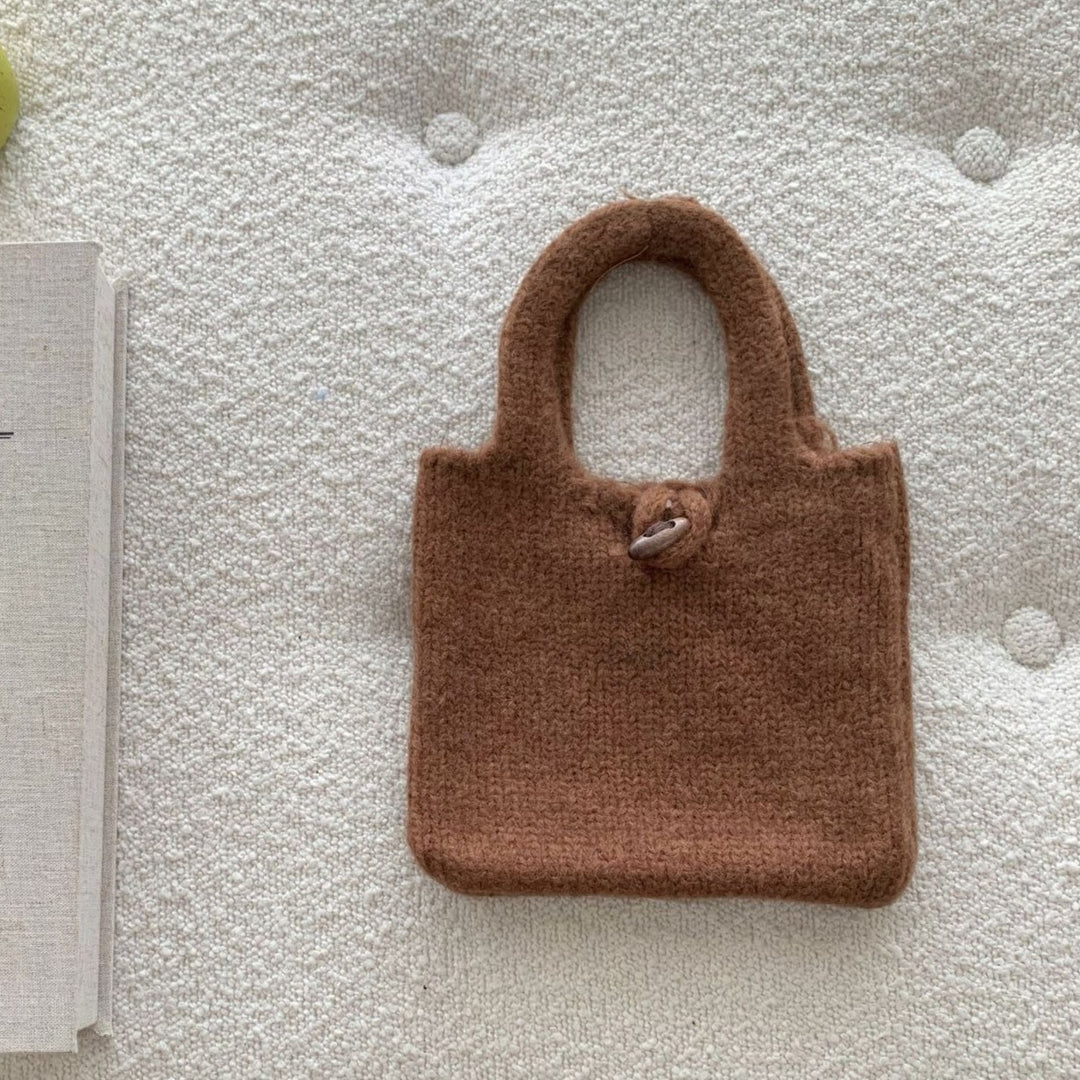 Knit Handbag Women Commuter Storage Bag N6H317