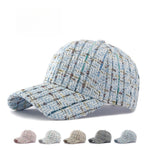 Load image into Gallery viewer, Hard Top Knit Baseball Cap Women Adjustable Sun Visor N6G206