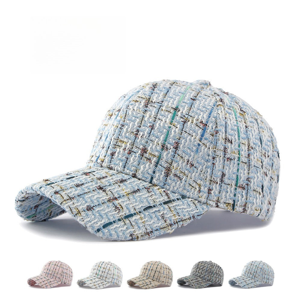 Hard Top Knit Baseball Cap Women Adjustable Sun Visor N6G206