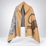 Load image into Gallery viewer, Vintage Paisley Jacquard Cashmere Feel Scarf N6K250