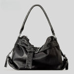 Load image into Gallery viewer, Women's PU Vintage Oversized Tote Shoulder Bag N6J118