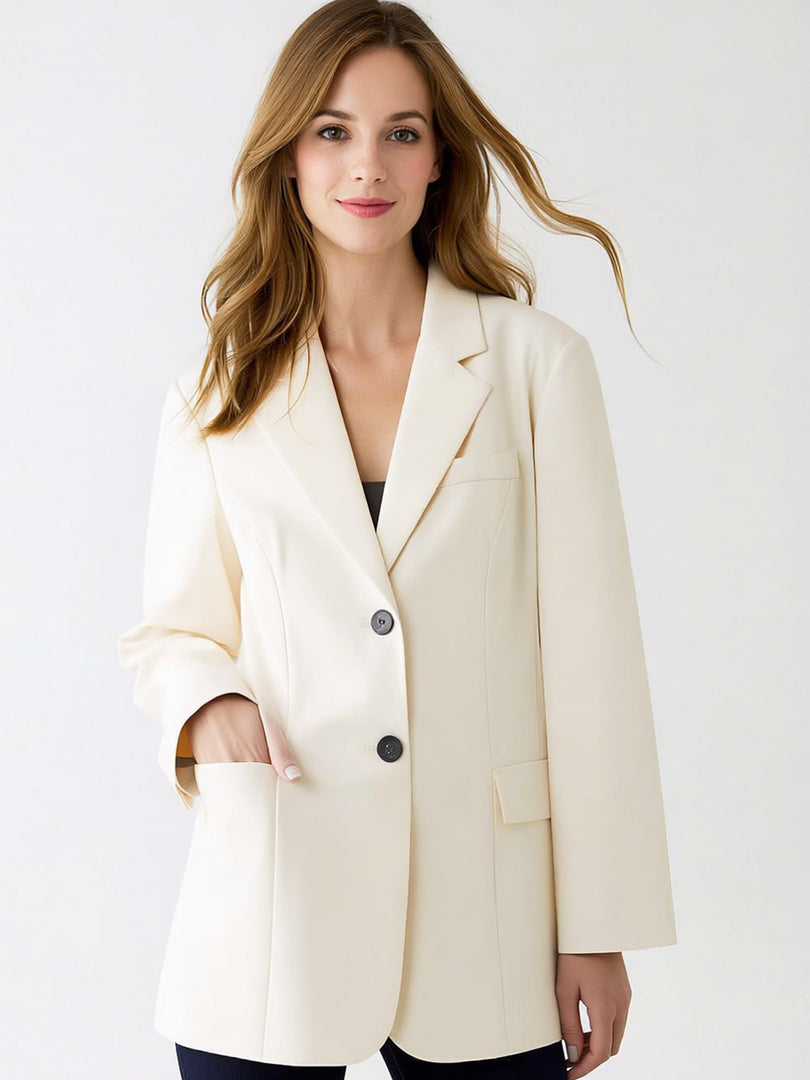 Slim Fit Blazer Women Office N6C117