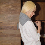 Load image into Gallery viewer, Wool Blend Knitted Triangle Scarf Winter Neck Warmer N6H222