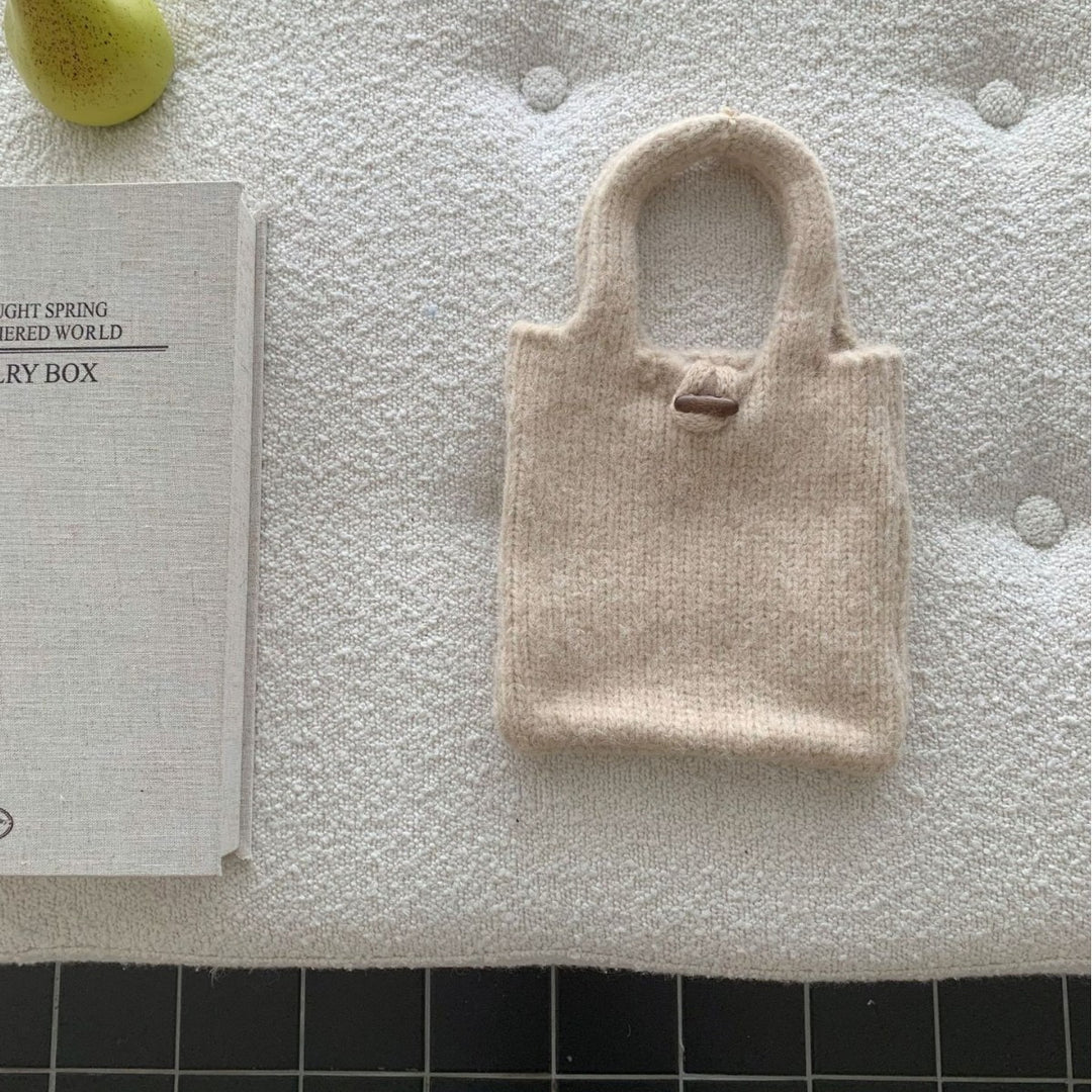 Knit Handbag Women Commuter Storage Bag N6H317