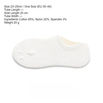 Load image into Gallery viewer, Muted Tone Cotton No-Show Socks Women N6C162