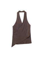 Load image into Gallery viewer, Halter Neck Satin Camisole Women N6C264