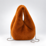 Load image into Gallery viewer, Women's Plush Drawstring Bucket Crossbody Bag N6J187