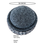 Load image into Gallery viewer, Fair Isle Jacquard Knit Pillbox Hat Women N6G212