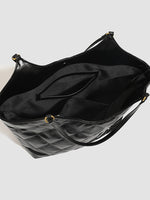 Load image into Gallery viewer, Quilted Oversized Tote Bag with Magnetic Snap N6C048