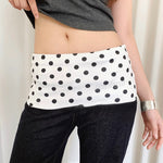 Load image into Gallery viewer, Polka Dot Tulle Hip Scarf Resin Buckle Jazz Dance N6G228