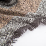 Load image into Gallery viewer, British Vintage Plaid Cashmere Feel Triangle Scarf N6K245