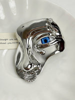Load image into Gallery viewer, Half Face Mask Nose Ring Brooch Gothic Pin Women N6A207