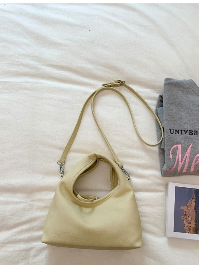 Soft Leather Tote Shoulder Bag Women N6C020