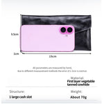 Load image into Gallery viewer, Men's Top-Grain Vegetable-Tanned Leather Long Wallet N6J232