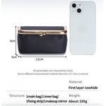 Load image into Gallery viewer, Unisex Leather Mini Jewelry Clutch N6J227