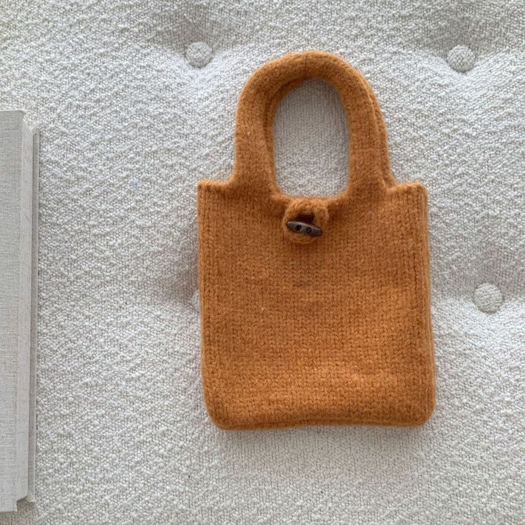 Knit Handbag Women Commuter Storage Bag N6H317