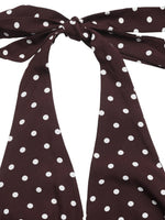 Load image into Gallery viewer, Polka Dot Halter Deep V-Neck Bodycon Dress N6E164