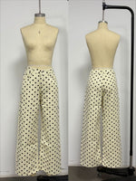 Load image into Gallery viewer, Polka Dot Loose Fit Mid Rise Denim Jeans N6F031