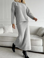 Load image into Gallery viewer, Crew Neck Mermaid Set Heavyweight Knit N5Z278
