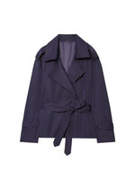 Load image into Gallery viewer, Short Belted Jacket Women Office N6C266